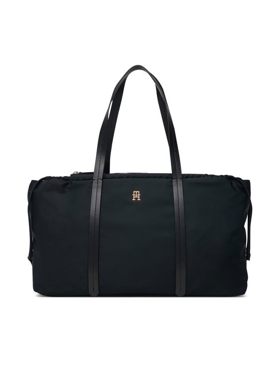 Tommy Hilfiger Geantă Th Soft Nylon Hobo AW0AW18994