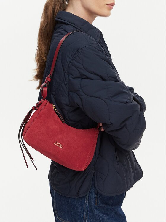 Tommy Hilfiger Geantă Th Statement Mini Should Bag Sue AW0AW18823