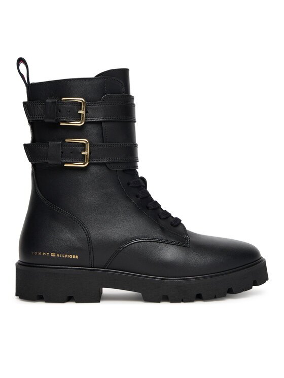 Tommy Hilfiger Ghete Biker Laceup FW0FW08986