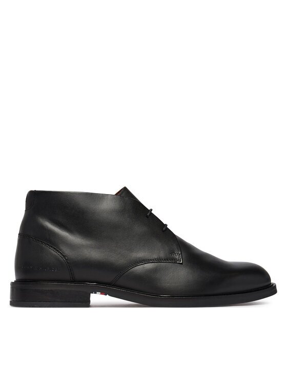 Tommy Hilfiger Ghete Corporate Dressy Lth Lace Boot FM0FM05949