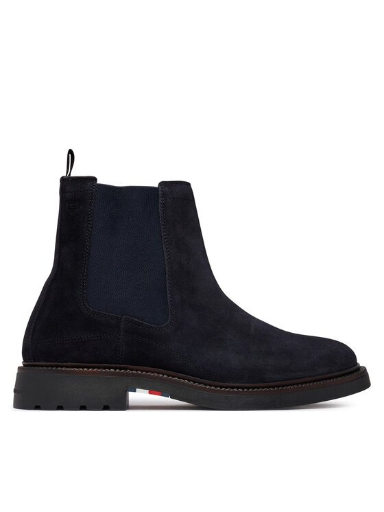 Tommy Hilfiger Ghete Jodhpur Corporate Casual Suede Chelsea FM0FM05952