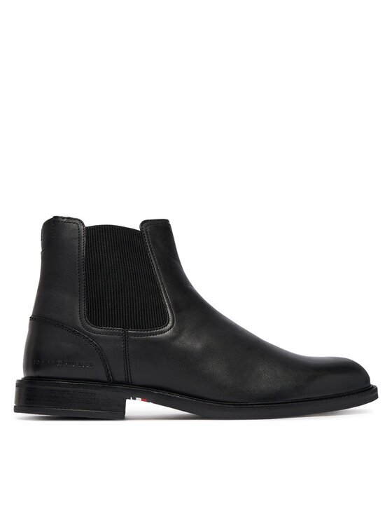 Tommy Hilfiger Ghete Jodhpur Corporate Dressy Lth Chelsea FM0FM05935