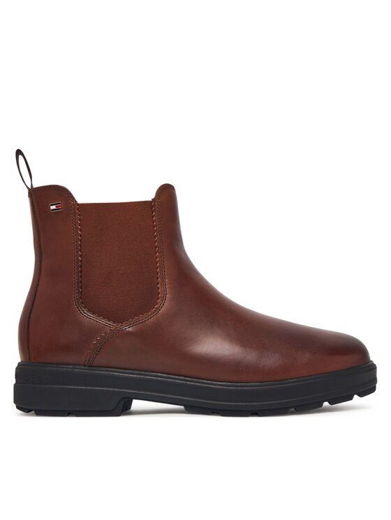 Tommy Hilfiger Ghete Jodhpur Th Flag Outdoor Chelsea Boot FW0FW09573