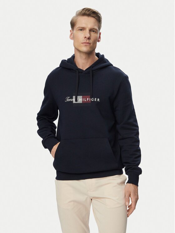 Tommy Hilfiger Hanorac Script Flag MW0MW43220 Regular Fit