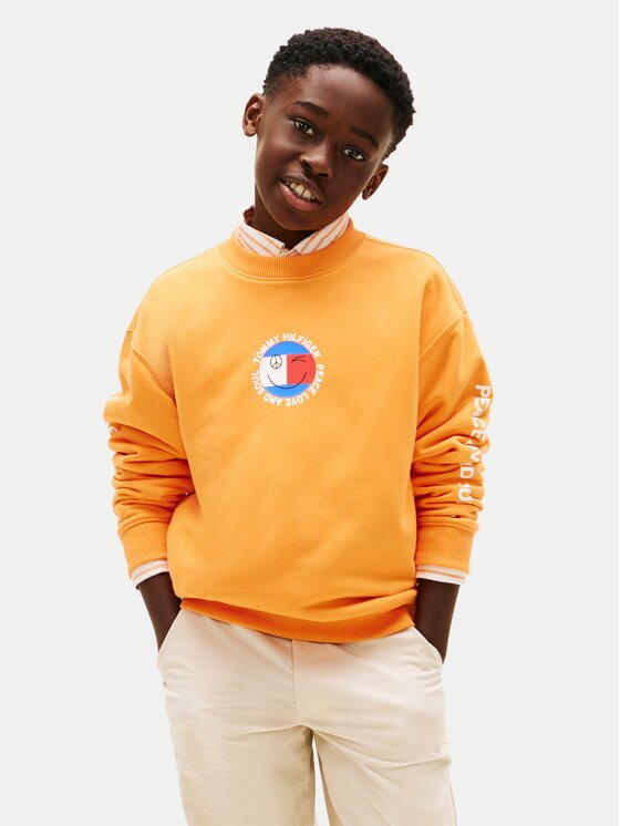 Tommy Hilfiger Hanorac Smiley Flag KB0KB10258 Regular Fit