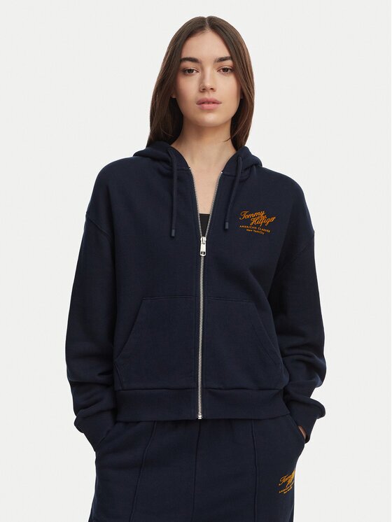 Tommy Hilfiger Hanorac Terry WW0WW47845 Relaxed Fit
