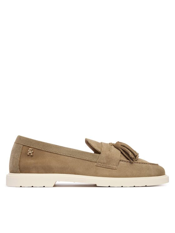 Tommy Hilfiger Loafers Light Suede Tassel Loafer FW0FW09285
