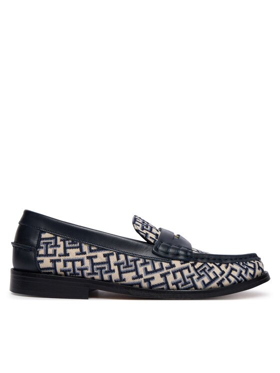 Tommy Hilfiger Loafers Th Monogram Penny Bar Loafer FW0FW09537