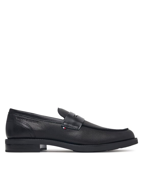 Tommy Hilfiger Lords Lth Mix Dress Hilfiger Loafer FM0FM06087