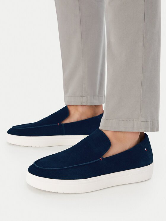 Tommy Hilfiger Lords Modern Light Suede Loafer FM0FM05924
