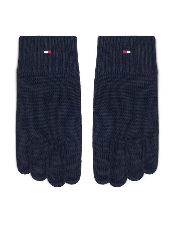 Tommy Hilfiger Mănuși Essentials AM0AM12845 Bleumarin