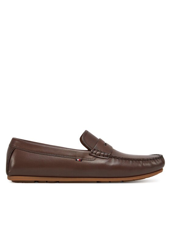 Tommy Hilfiger Mocasini Corpoarte Hilfiger Lth Driver FM0FM04810