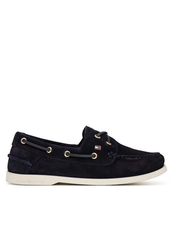 Tommy Hilfiger Mocasini Hilfiger Suede Boat Shoe FW0FW09338
