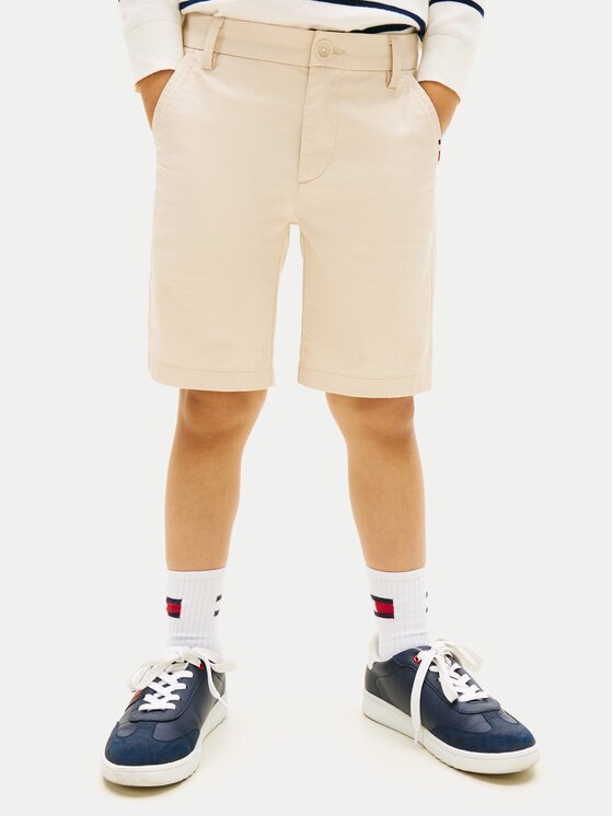 Tommy Hilfiger Pantalon scurți din material 1987 Essential KB0KB09641 Regular Fit
