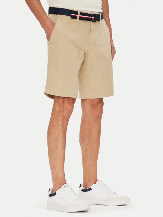 Tommy Hilfiger Pantalon scurți din material Brooklyn MW0MW39706 Regular Fit