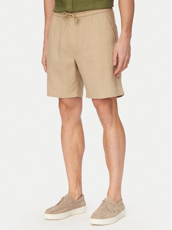 Tommy Hilfiger Pantalon scurți din material Dover MW0MW44353 Regular Fit