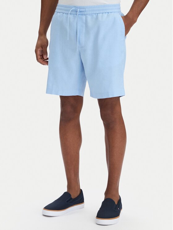 Tommy Hilfiger Pantalon scurți din material Dover MW0MW44355 Regular Fit
