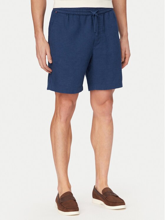 Tommy Hilfiger Pantalon scurți din material Dover MW0MW44357 Regular Fit