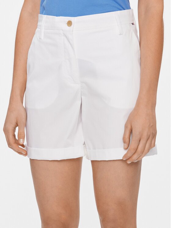Tommy Hilfiger Pantalon scurți din material WW0WW41769 Regular Fit