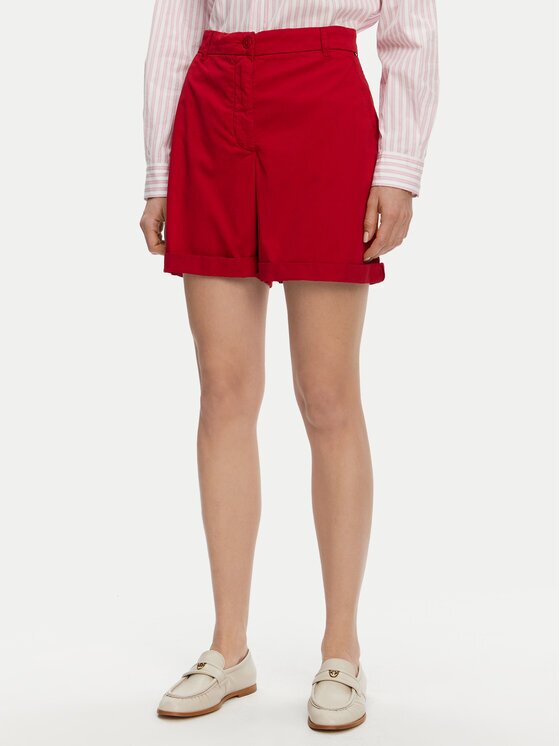 Tommy Hilfiger Pantalon scurți din material WW0WW42457 Regular Fit