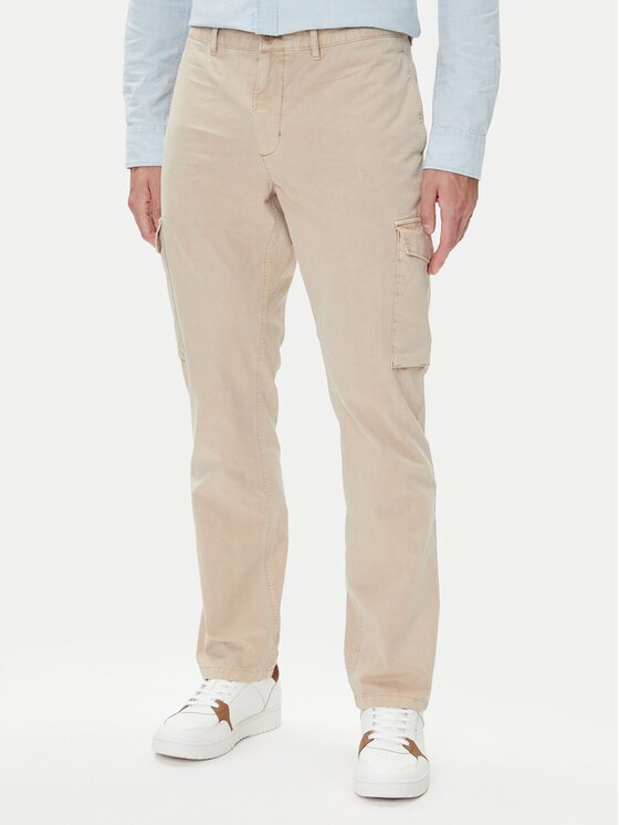Tommy Hilfiger Pantaloni din material Denton MW0MW39695 Straight Fit