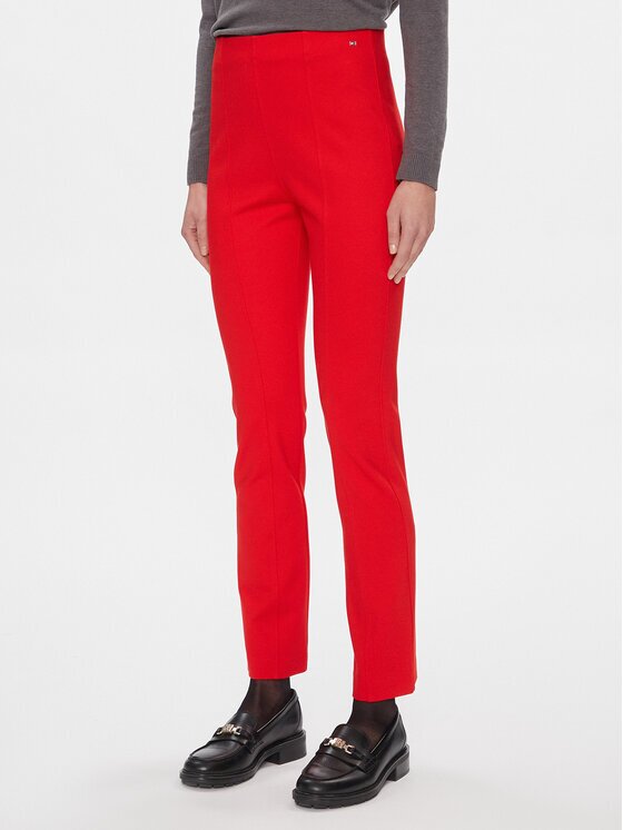 Tommy Hilfiger Pantaloni din material Elevated WW0WW39721 Slim Fit