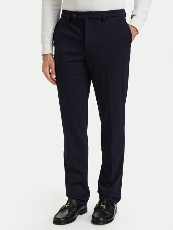 Tommy Hilfiger Pantaloni din material Punto Milano MW0MW44869 Straight Fit
