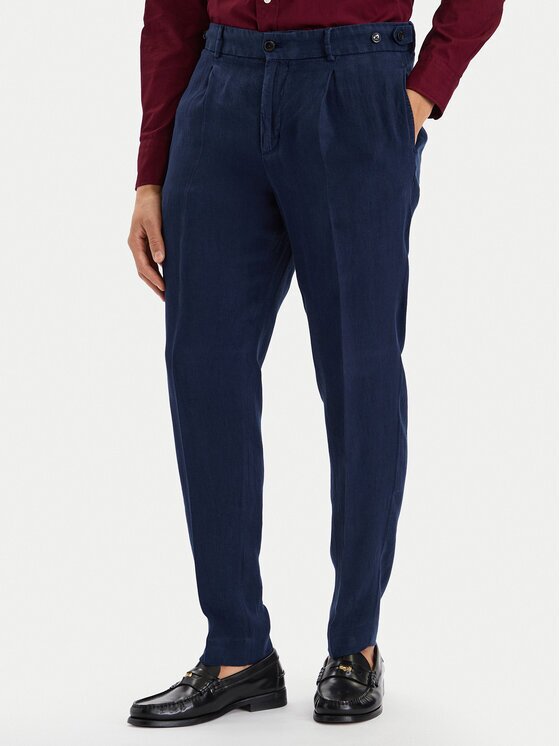Tommy Hilfiger Pantaloni din material Smart Casual MW0MW42708 Regular Fit