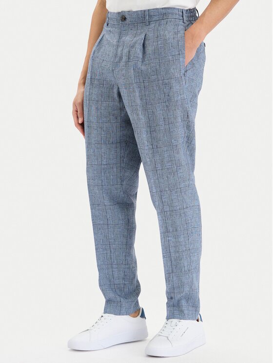 Tommy Hilfiger Pantaloni din material Smart MW0MW42715 Regular Fit