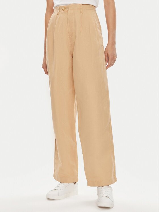 Tommy Hilfiger Pantaloni din material WW0WW41355 Relaxed Fit