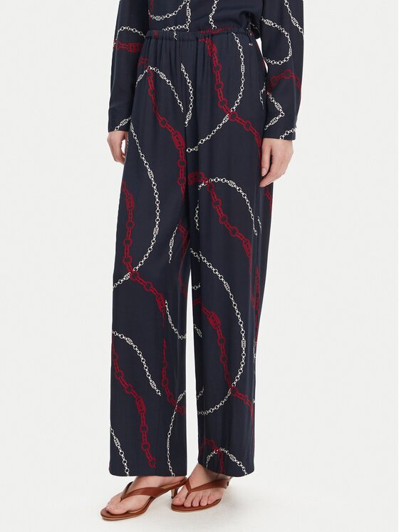 Tommy Hilfiger Pantaloni din material WW0WW44542 Relaxed Fit