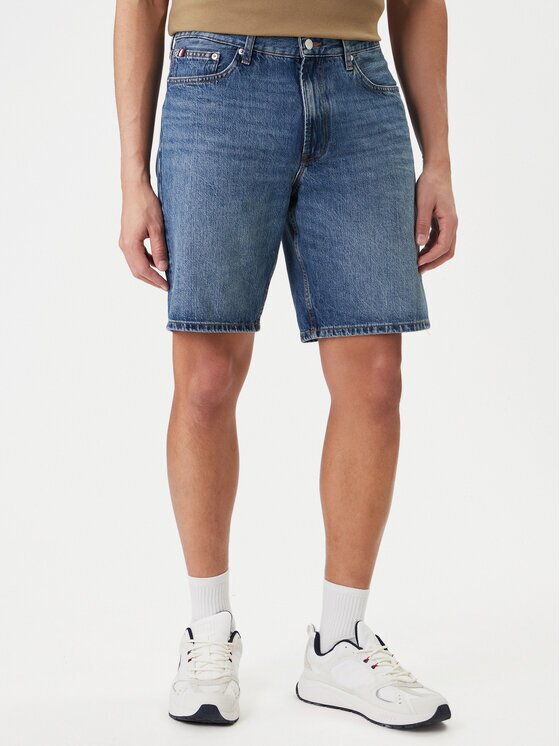 Tommy Hilfiger Pantaloni scurți de blugi Dover MW0MW42557 Regular Fit