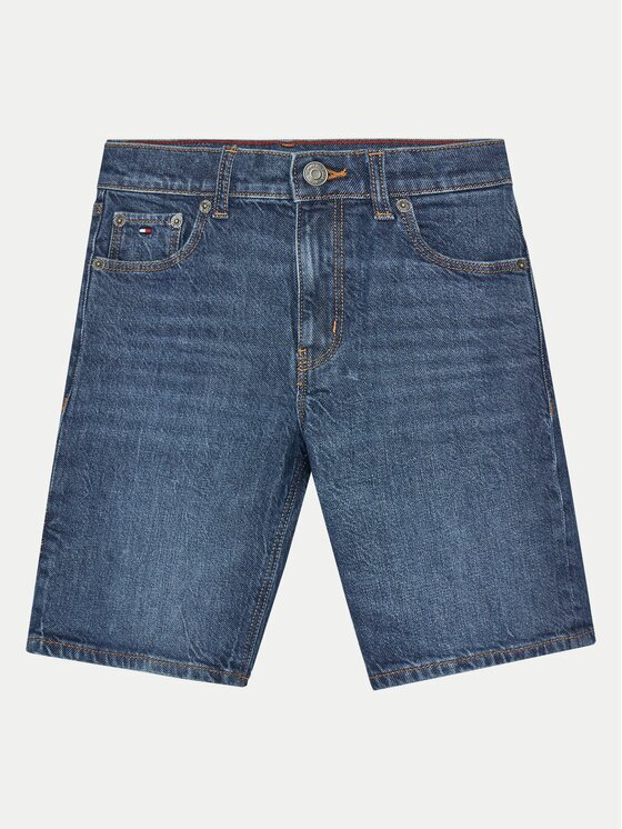 Tommy Hilfiger Pantaloni scurți de blugi KB0KB09322 Regular Fit