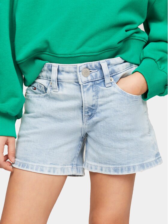 Tommy Hilfiger Pantaloni scurți de blugi Nora KG0KG07917 Regular Fit