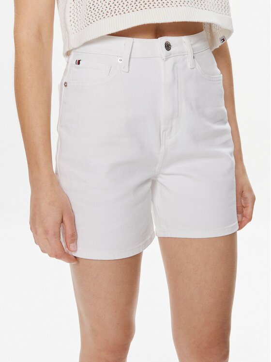 Tommy Hilfiger Pantaloni scurți de blugi WW0WW41321 Regular Fit