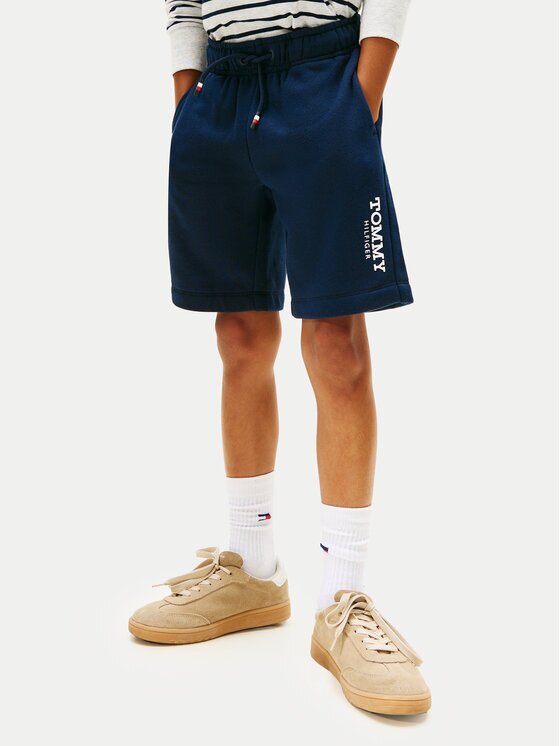 Tommy Hilfiger Pantaloni scurți sport Monotype Print KB0KB10023 Regular Fit
