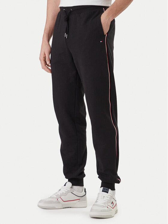 Tommy Hilfiger Pantaloni trening Global Stripe MW0MW42882 Regular Fit