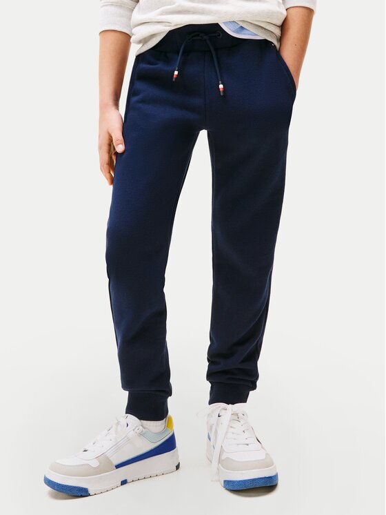 Tommy Hilfiger Pantaloni trening Script Flag KB0KB09694 Regular Fit
