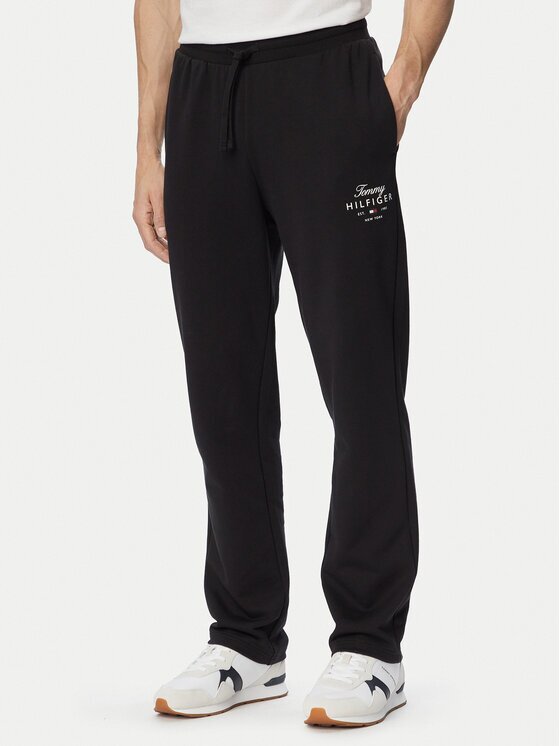Tommy Hilfiger Pantaloni trening Script Stack MW0MW44332 Regular Fit