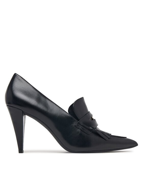 Tommy Hilfiger Pantofi cu toc subțire Th Penny Bar Pointy Pump FW0FW09529