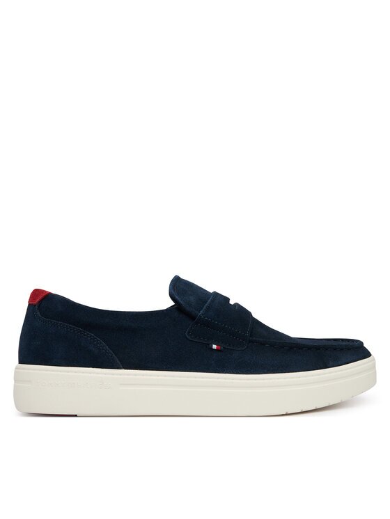Tommy Hilfiger Pantofi Modern Light Hybrid Suede Loafer FM0FM05786