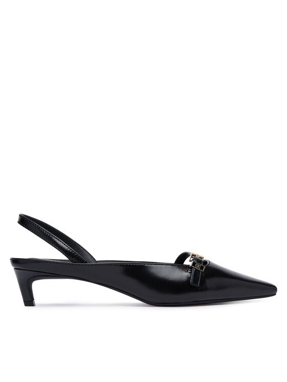 Tommy Hilfiger Pantofi pumps Th Buckle Kitten Slingback Pump FW0FW09384