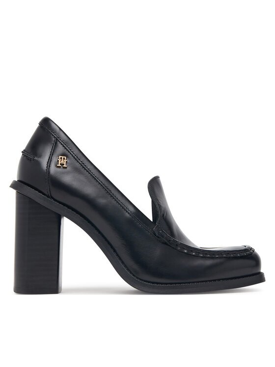 Tommy Hilfiger Pantofi Square Toe Heeled Loafer FW0FW09493