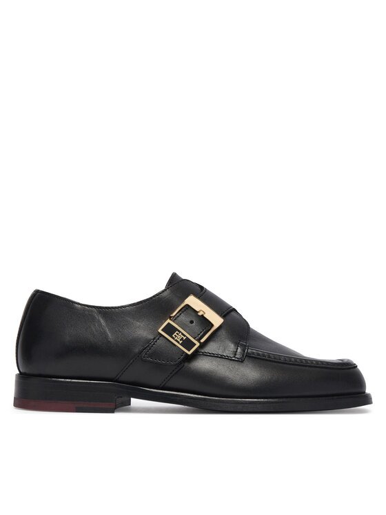 Tommy Hilfiger Pantofi Th Buckle Moc Toe Loafers FW0FW09536
