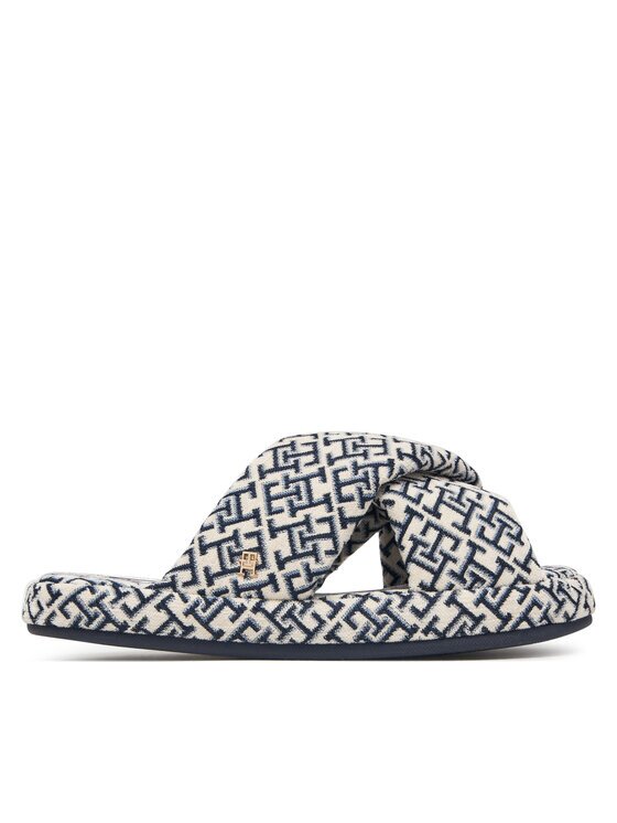 Tommy Hilfiger Papuci de casă Th Feminine House Shoes Monogram FW0FW09631
