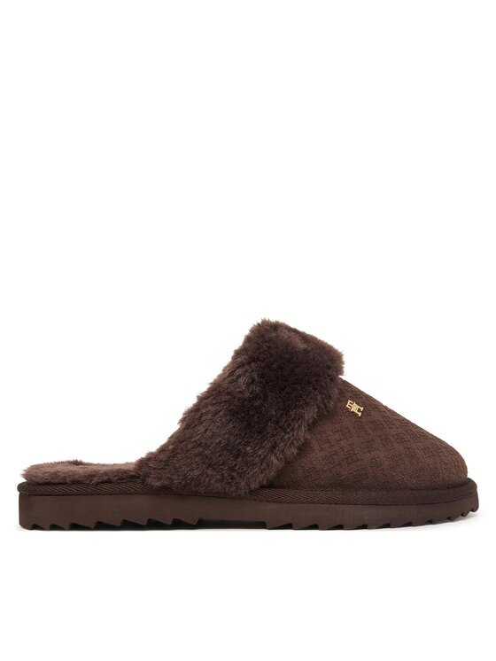 Tommy Hilfiger Papuci de casă Th Premium Shearling Shoes FW0FW09947