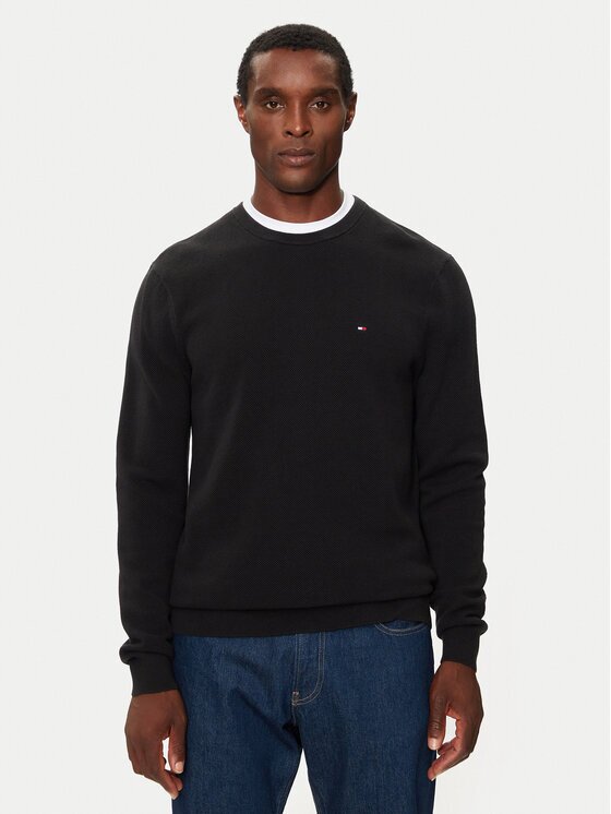 Tommy Hilfiger Pulover Essential MW0MW36347 Regular Fit