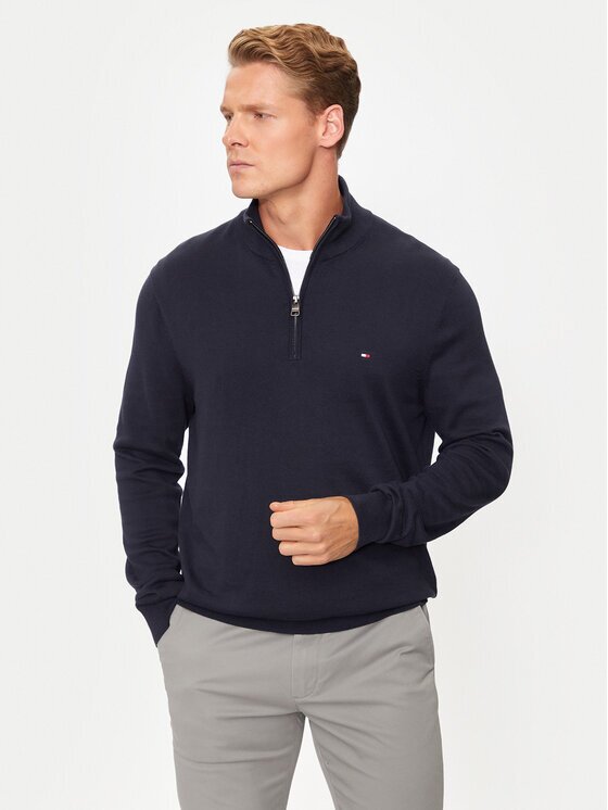 Tommy Hilfiger Pulover Essential MW0MW37331 Regular Fit