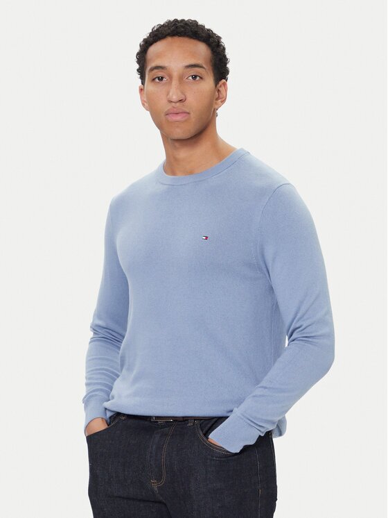 Tommy Hilfiger Pulover Essential Ssnl MW0MW39999 Regular Fit