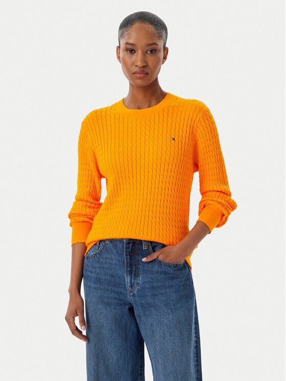 Tommy Hilfiger Pulover Fine WW0WW44993 Regular Fit